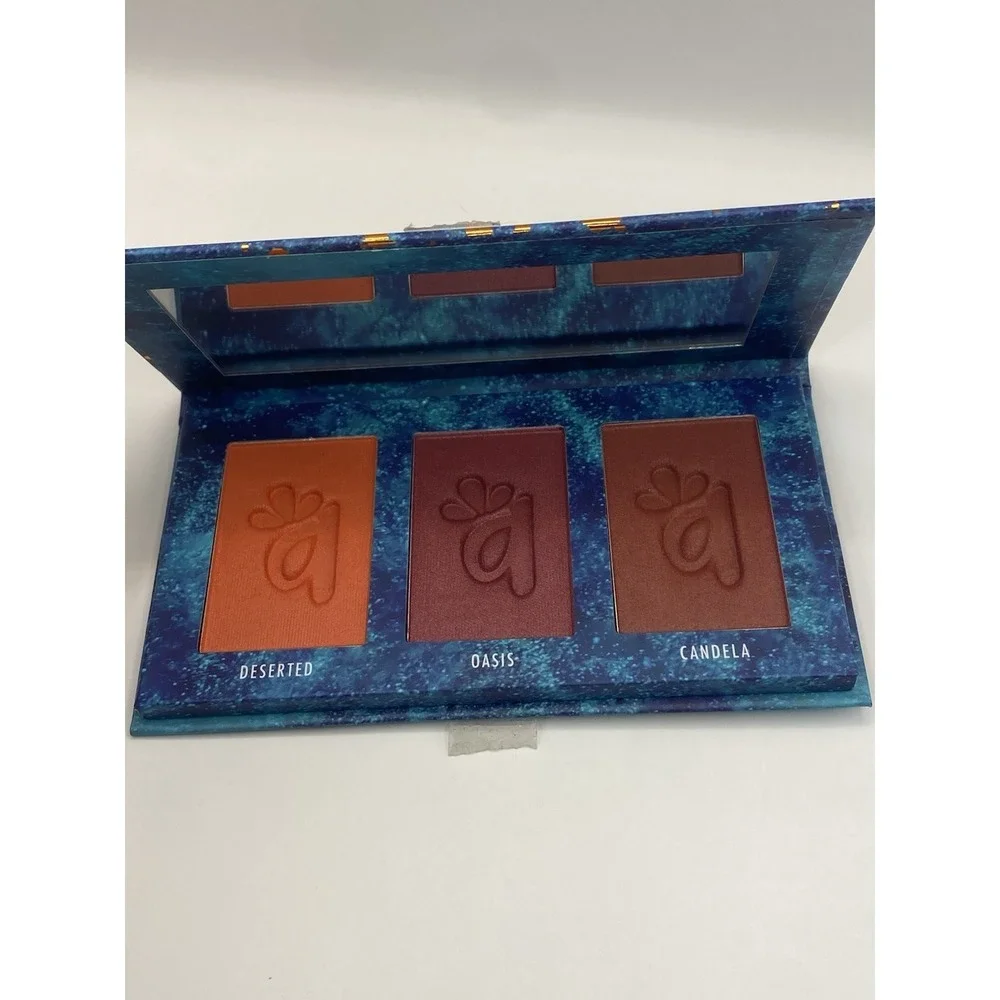 Alamar Cosmetics Colorete Blush Trio DARK-RICH Full Size New! 8g/0.28oz